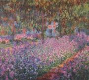 The Artist's Garden at Giverny (san30) Claude Monet